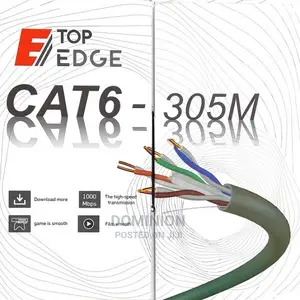 Top Edge Cat6 Utp 305m Higher Speed 1000mbps