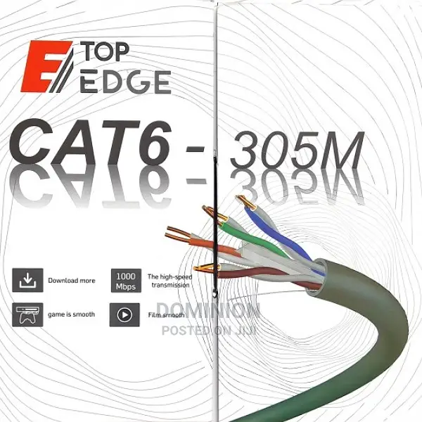 Top Edge Cat6 Utp 305m Higher Speed 1000mbps
