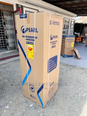 Fast Freezing  Function Pearl Pf-200b Double Door Fridge