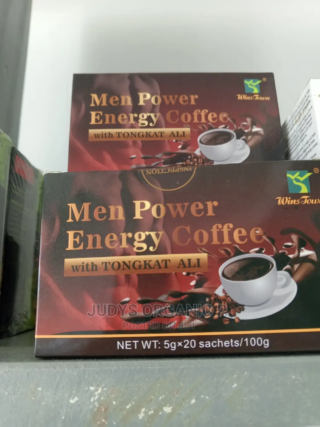 Men Power Energy Coffee With (Tongkat Ali, Maca, Ginseng)