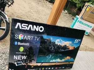 New 55 Inches Glossy Satellite UHD Digital Smart Asaon Tv