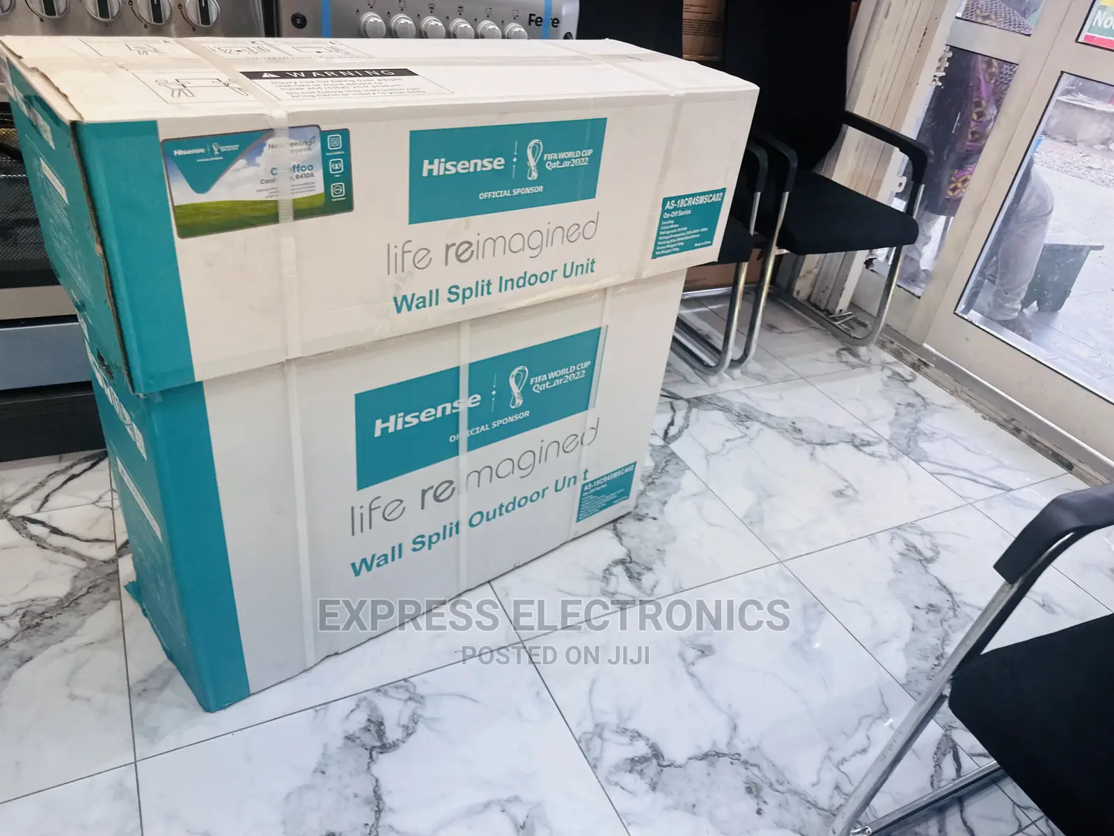 360 Degree Air Outlet Hisense Split R410 Gas 2.0hp