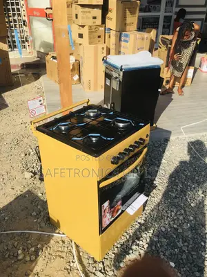 Grab Neat 4 Burner Oven With Grill Volcano 50x50 Gas