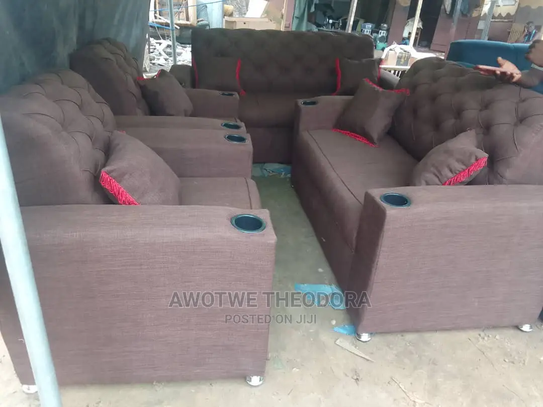 Quality Modernized Utv Sofa Set With Holder( Free Delivery)