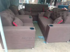Quality Modernized Utv Sofa Set With Holder( Free Delivery)
