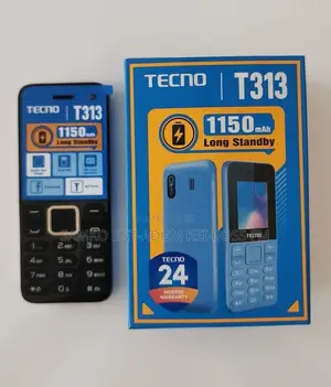 New Tecno T313 Black