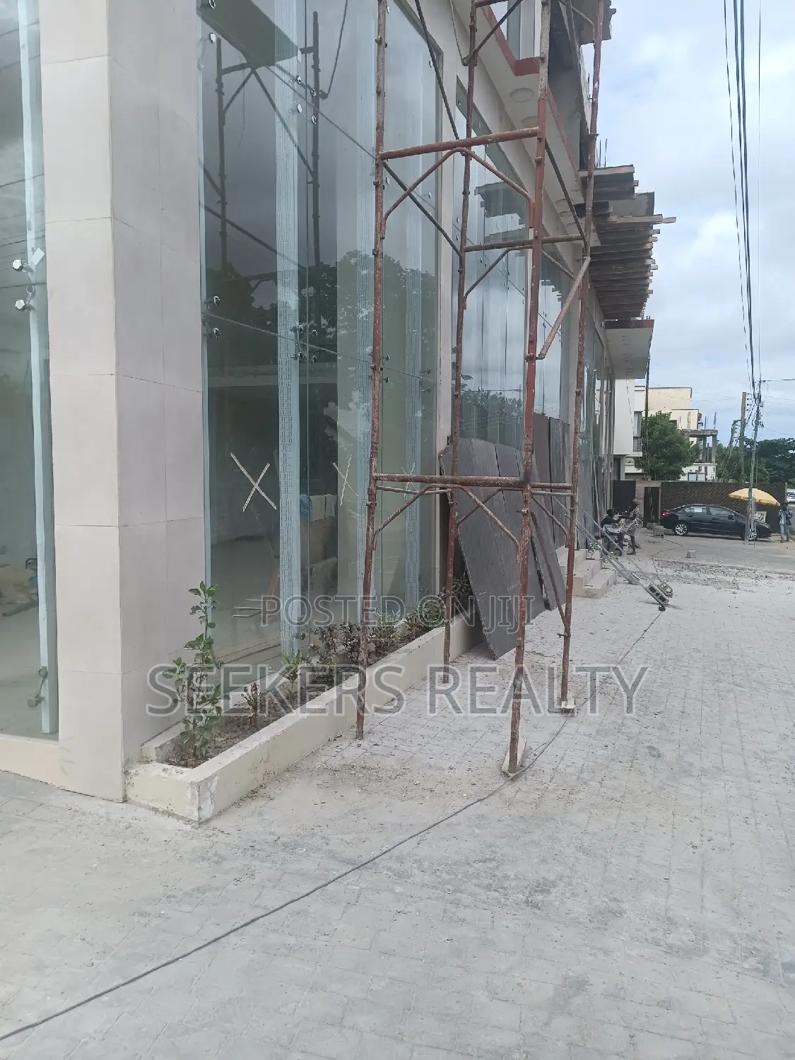 A Big Roadside Shop for Rent at Labone