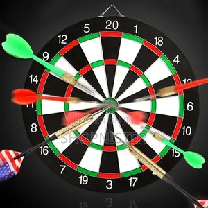 Game Dartboard 17" Solid Back and Front
