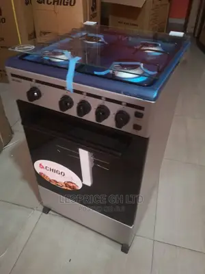Exclusive at Chigo 4burner 50by50 Gas Cooker