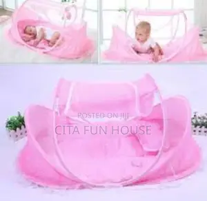 Foldable Baby Bed With Net and Music