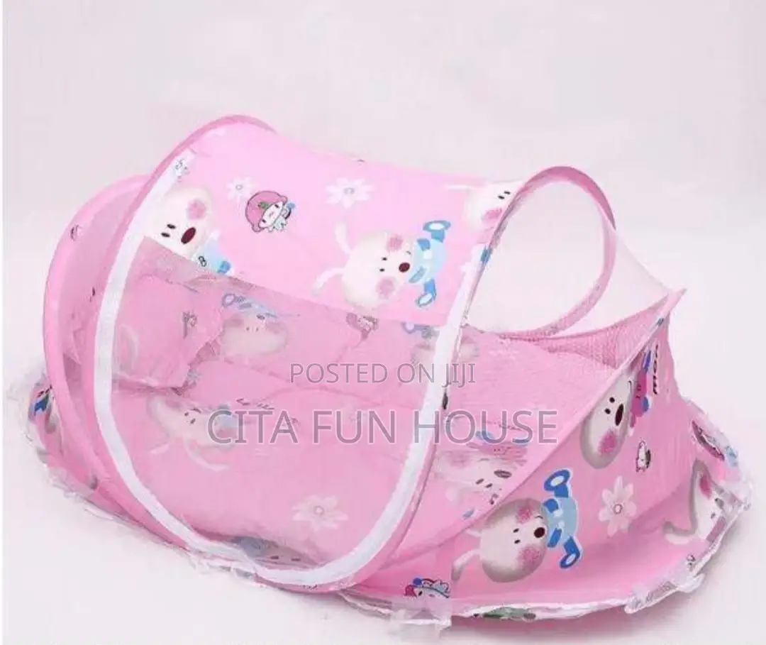 Foldable Baby Bed With Net and Music