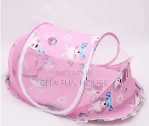 Foldable Baby Bed With Net and Music