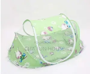 Foldable Baby Bed With Net and Music