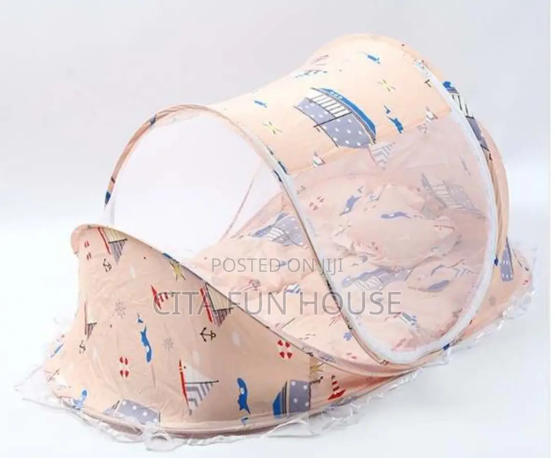 Foldable Baby Bed With Net and Music