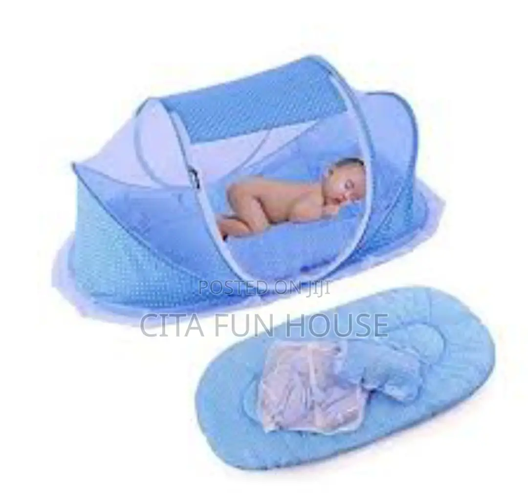 Foldable Baby Bed With Net and Music