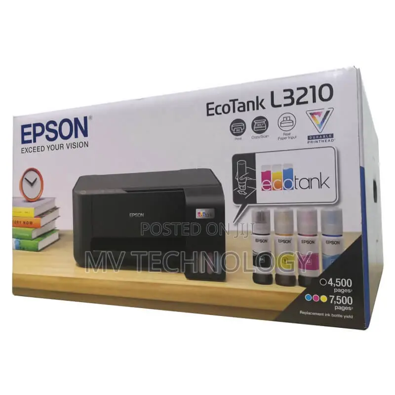Epson Ecotank L3210 A4 All-in-One Ink Tank Printer