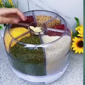 Rotating Rice Dispenser Or Cereal Dispenser