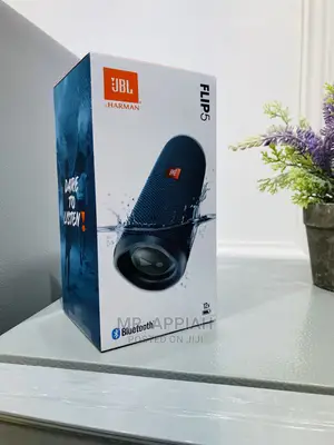 Original JBL Flip 5 Waterproof Bluetooth Speaker .(Black).