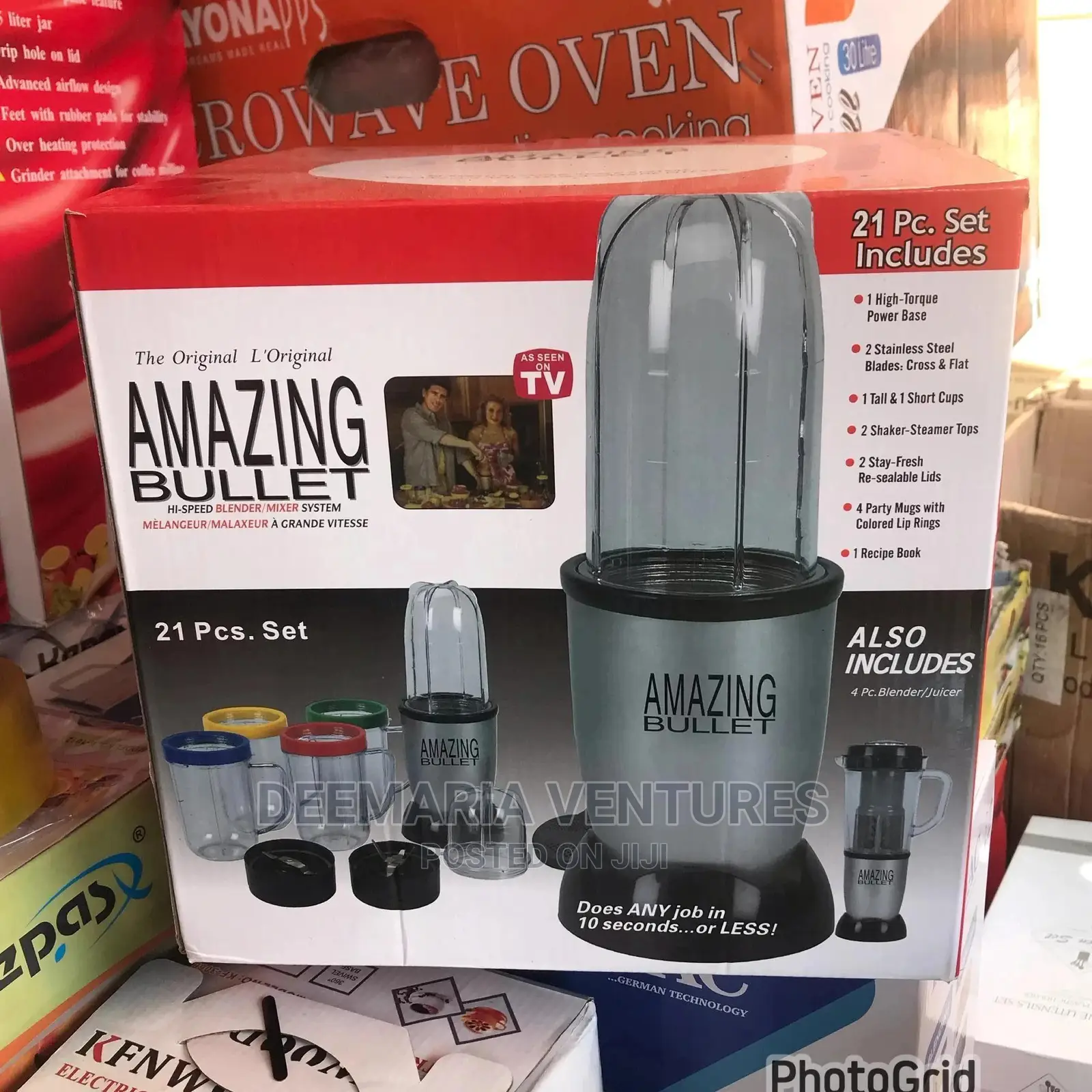 Original 21pcs Amazing Bullet Blender,Juicer,Mixer,Grinder