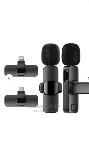 3in1 Lapel Mic for iPhone, Android and Type C (Double Mic