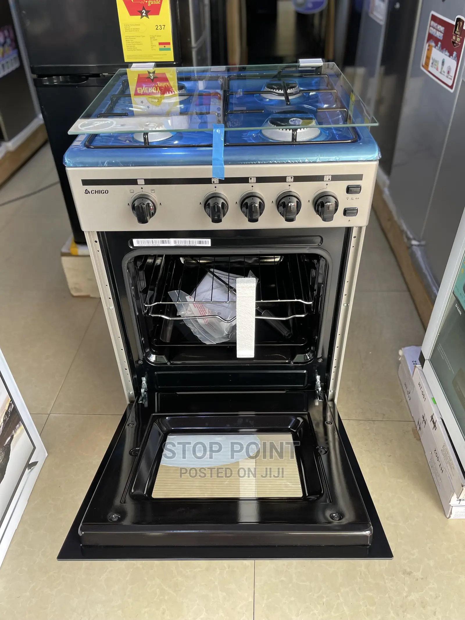 Chigo Gas Burner With Grill