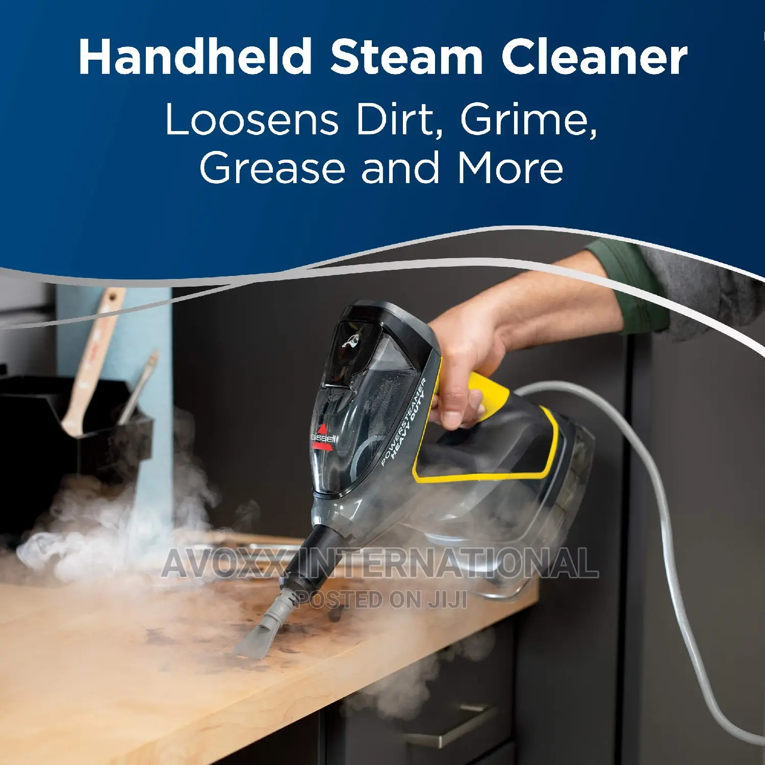 Bissell Power Steamer Heavy Duty 3 In1 Steam Mop W/Steamshot