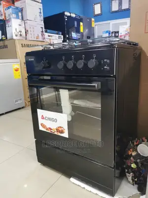 Top Glass Lid Chigo 60x60 Gas Cooker