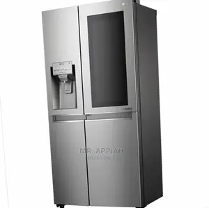 Direct Chilling LG Side by Side Refrigerator GR-J34FMUBL.