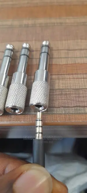 Quarter Inch Jack to Mini Jack 6.5mm to 3.5mm