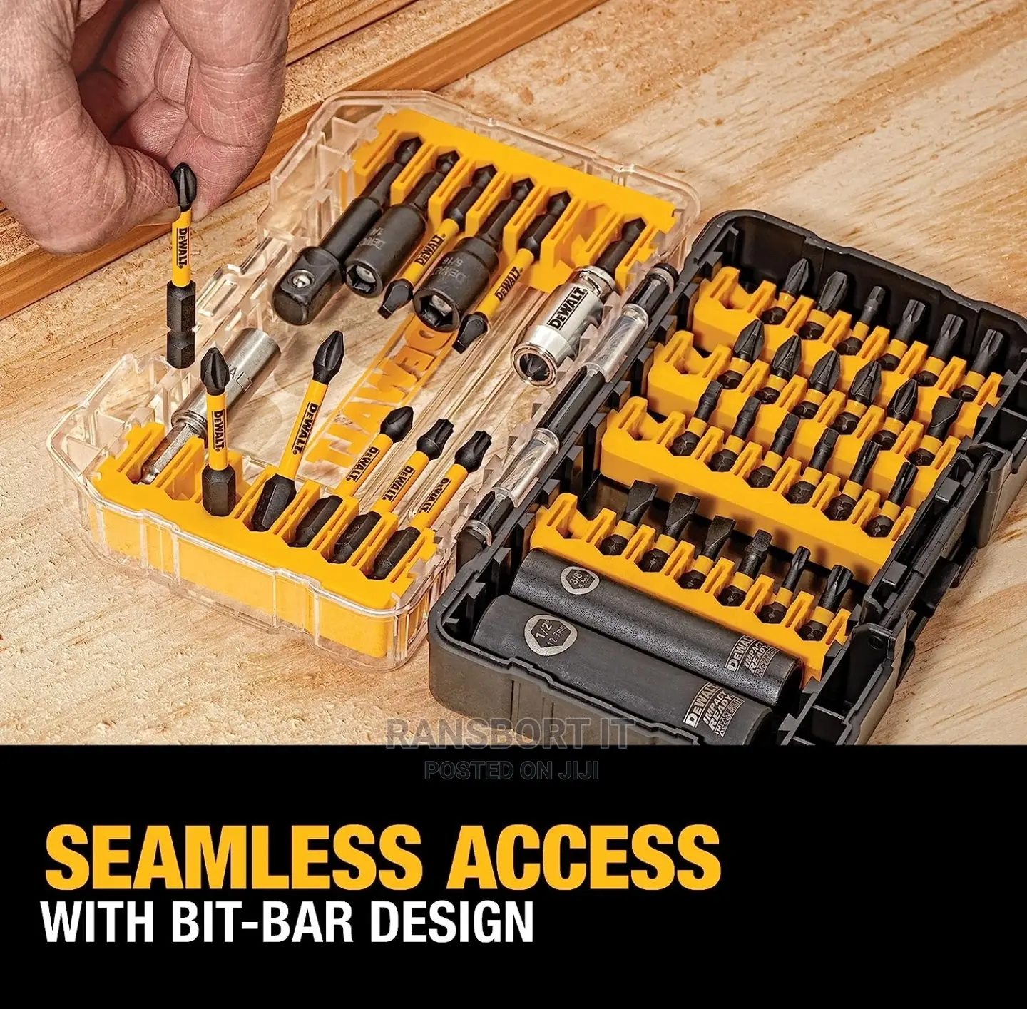 Dewalt Screw Driver Bit Set, Impact Ready, Flextorq, 40-Piece