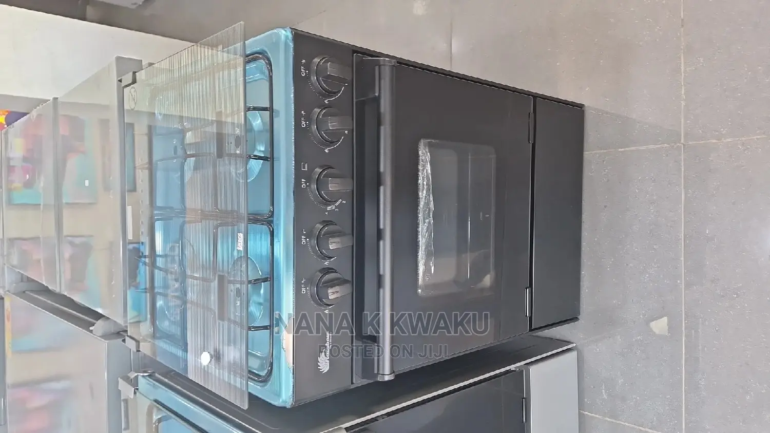 Rainbow 4 Burner Gas Cooker With Oven
