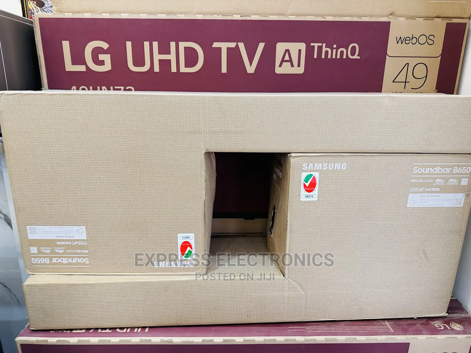 Cool  Pretty Price Samsung B650 430W Soundbar With Woofer