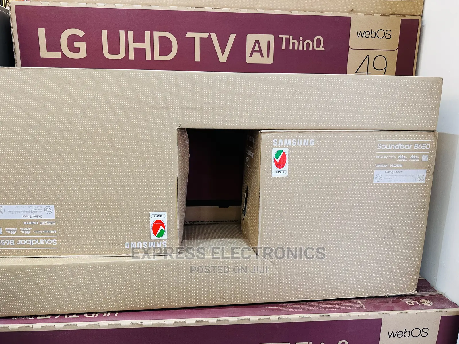 Cool  Pretty Price Samsung B650 430W Soundbar With Woofer