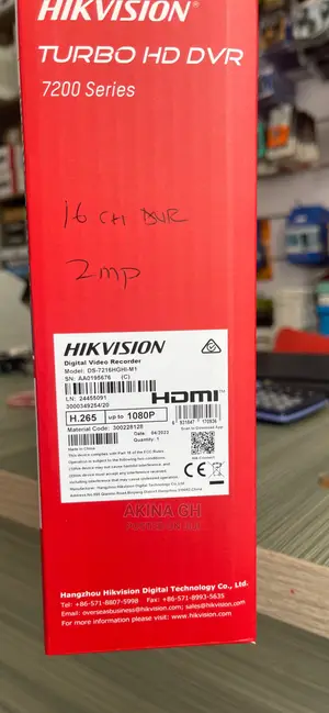 Hikvision 16ch DVR 1080p Turbo Hd Ds-7216hghi-M1