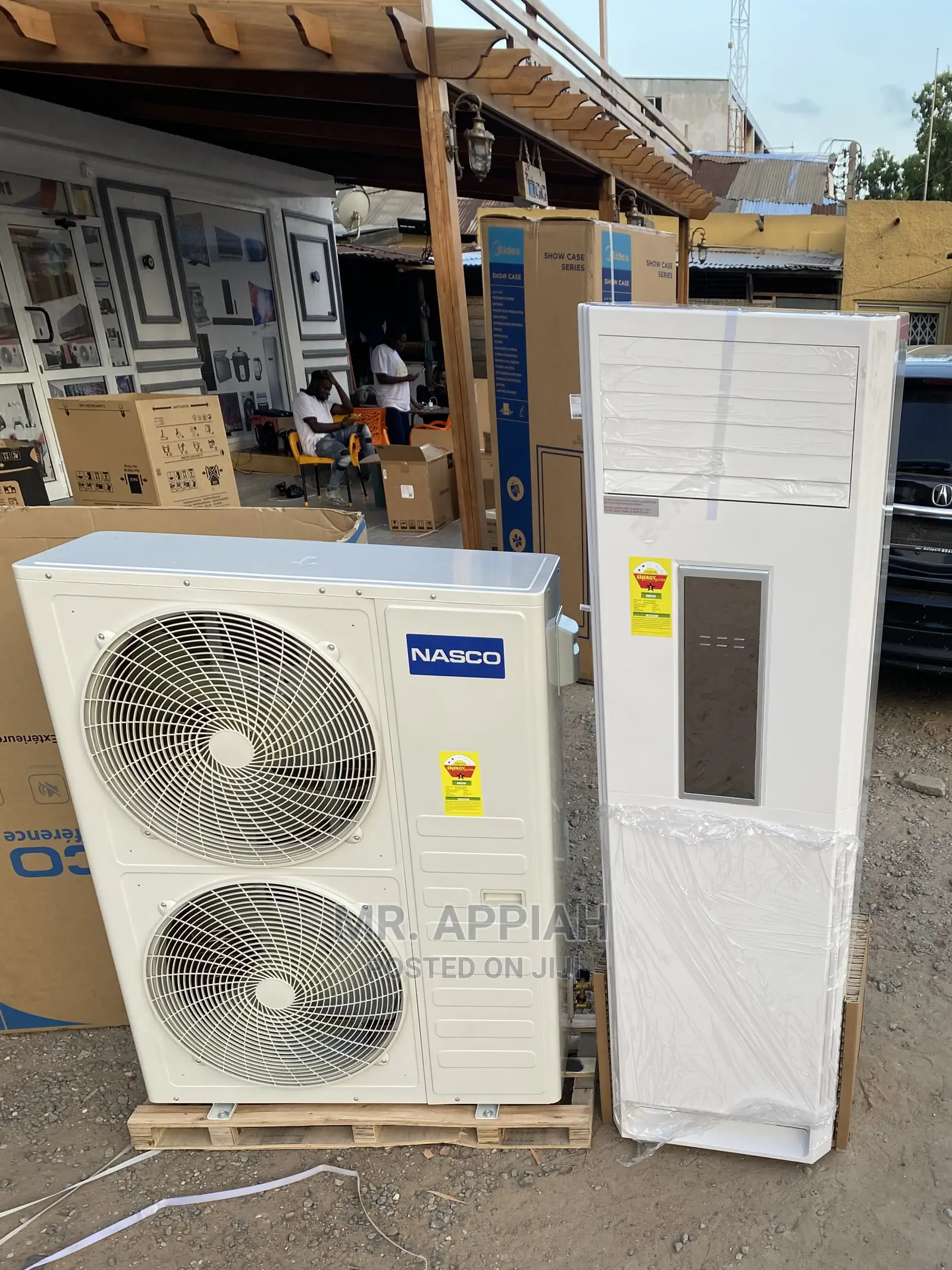Nasco 2.5ho Floor Standing AC Cools Faster,Feather N Wider.
