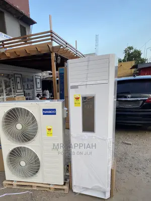 Get a Discount on Nasco 3.5HP Floor Standing Ac(R410)White.