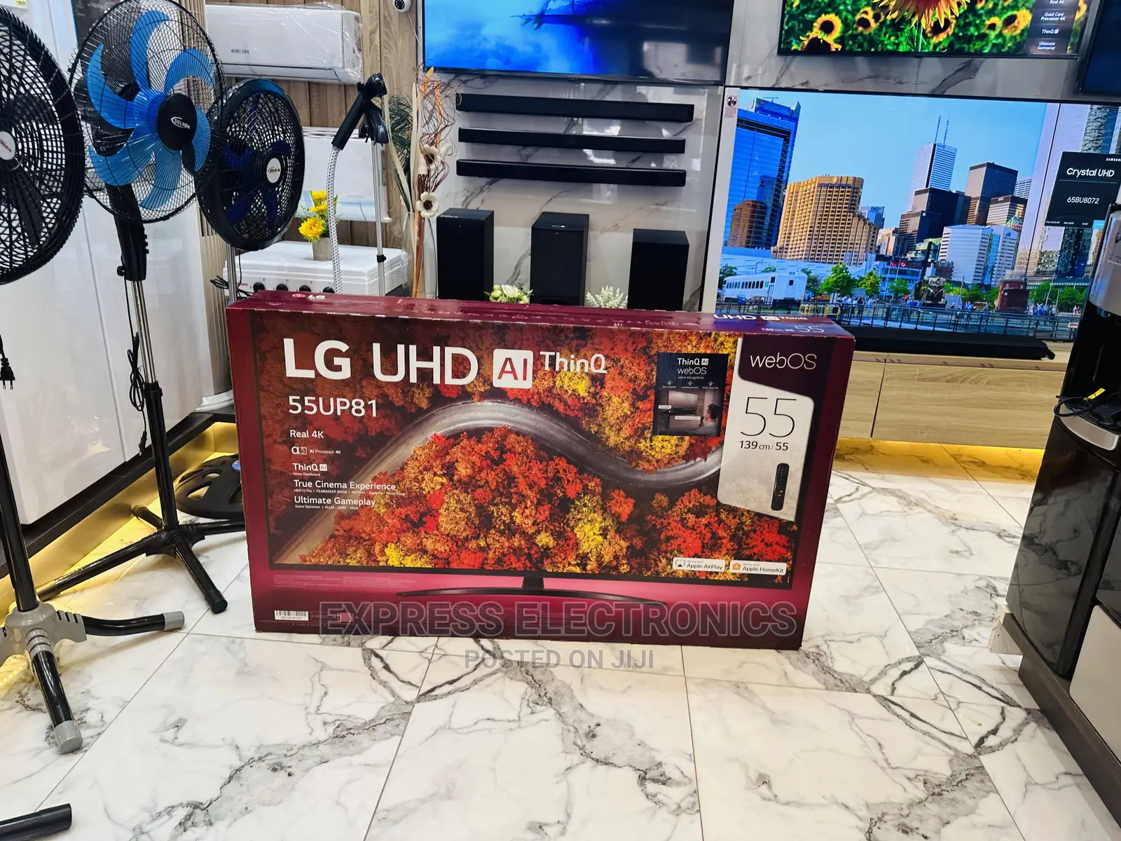 Brand~New Lg UHD Smart 55”Up8100 Tv