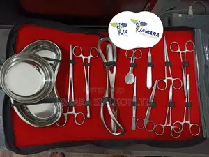 14 Pieces Delivery Set Gynacology Stainless Steel