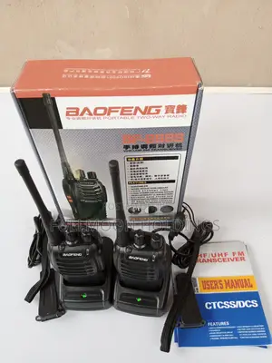 Baofeng Radio Walkie Talkie Long Distance Bf-888s 2pcs
