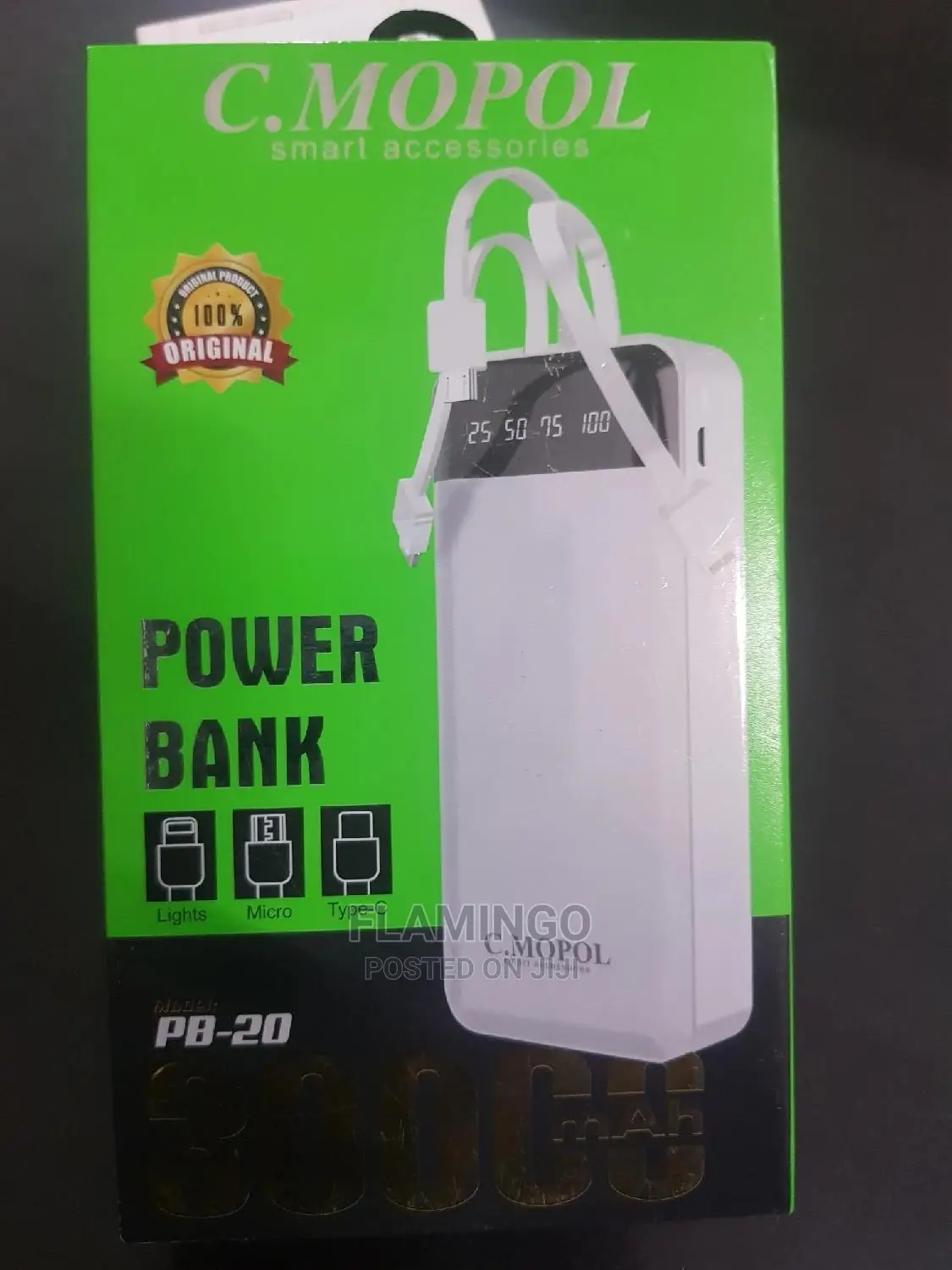 C MOPOL 30000mah Power Bank