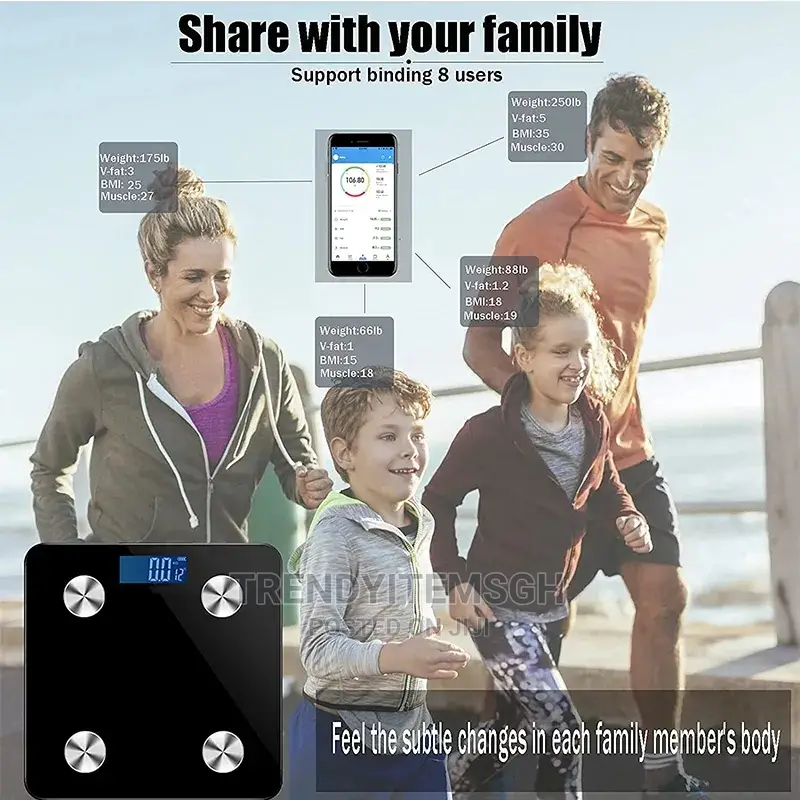 Bluetooth Smart Body Fat Scale