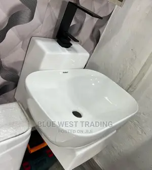 Counter Top Basin With Wall Mount