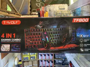 4 in 1 Keyboard,Headset,Pad Mouse Fr Gamers Fantasy Edition