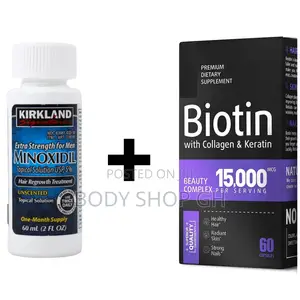 Beard Booster Combo Pack (Minoxidil Biotin Keratin )