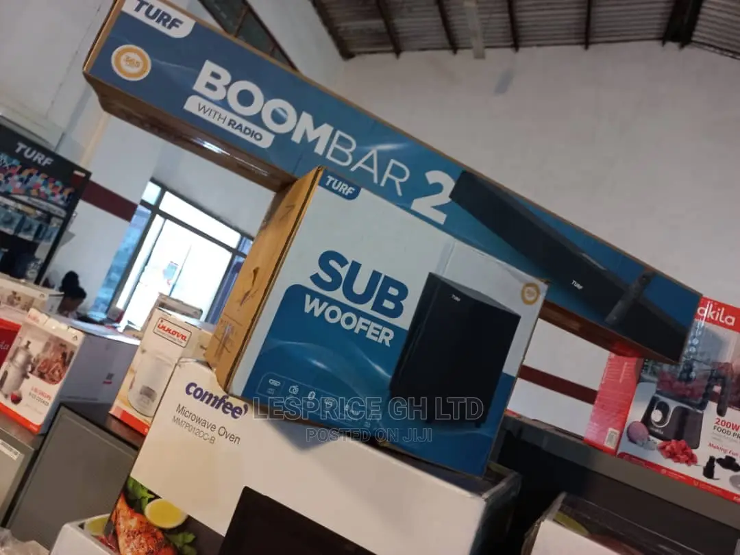 Upgraded Turf Boom Bar Sound Bar+Sub Woofer