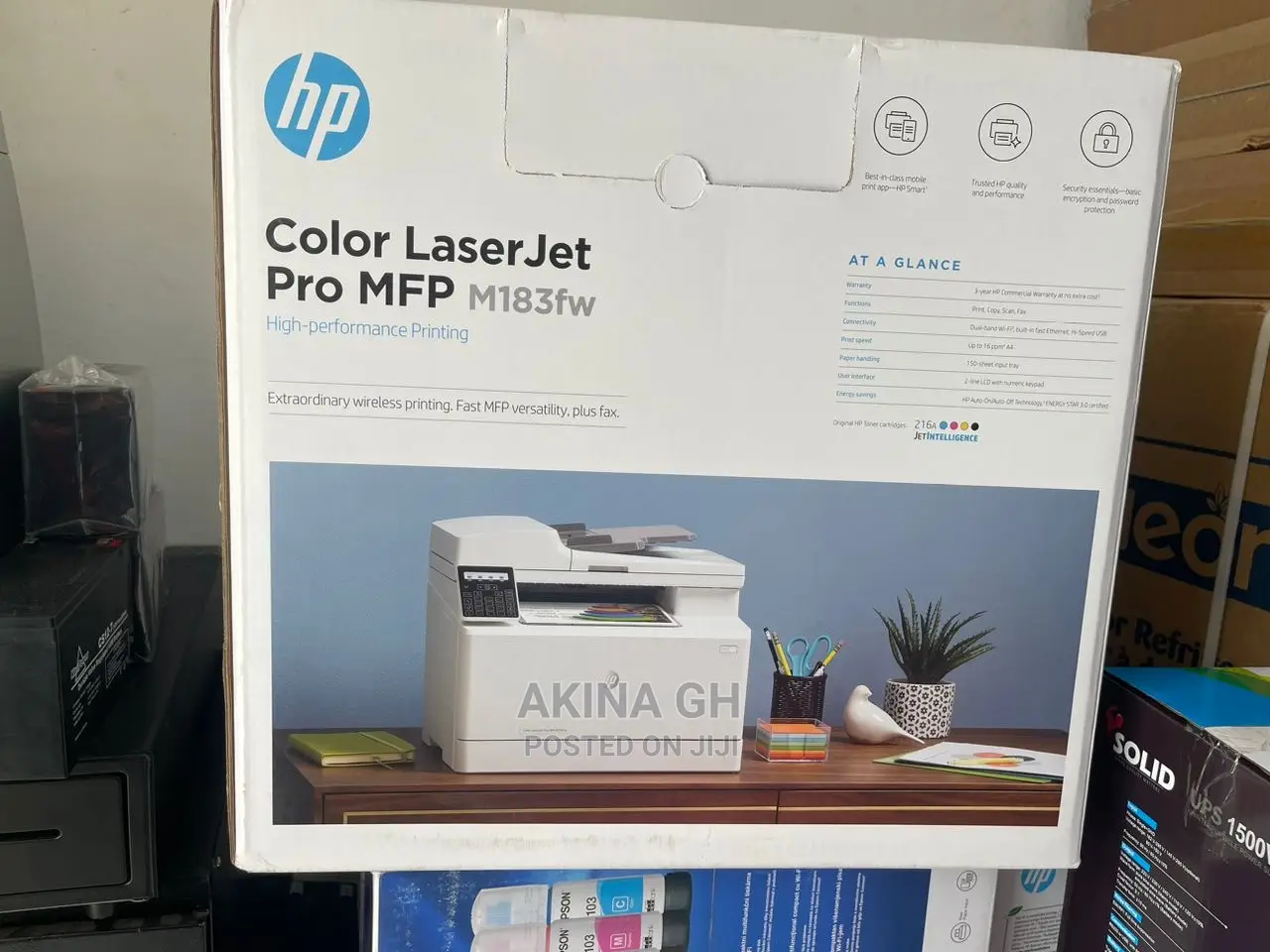 HP Color Laserjet Pro MFP M183fw Printer