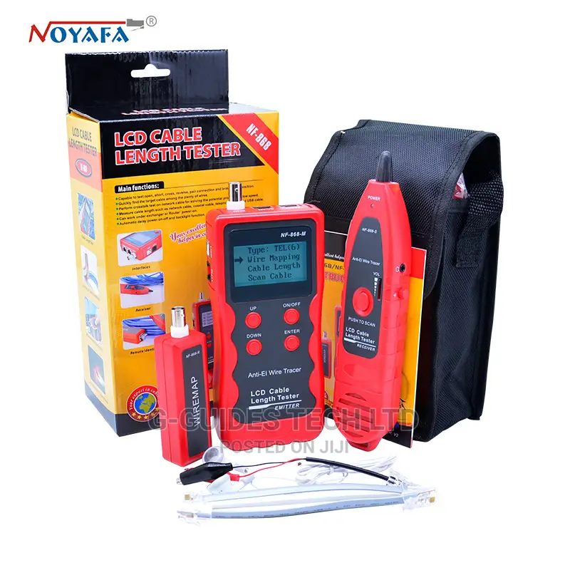 Noyafa Nf-868 Lcd Display Network Cable Tester