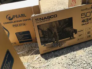 High Performance 50 Inches Glossy LED Smart Nasco Tv