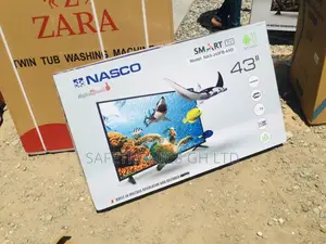 43 Inches Glossy LED Smart Nasco Tv Unique Quality