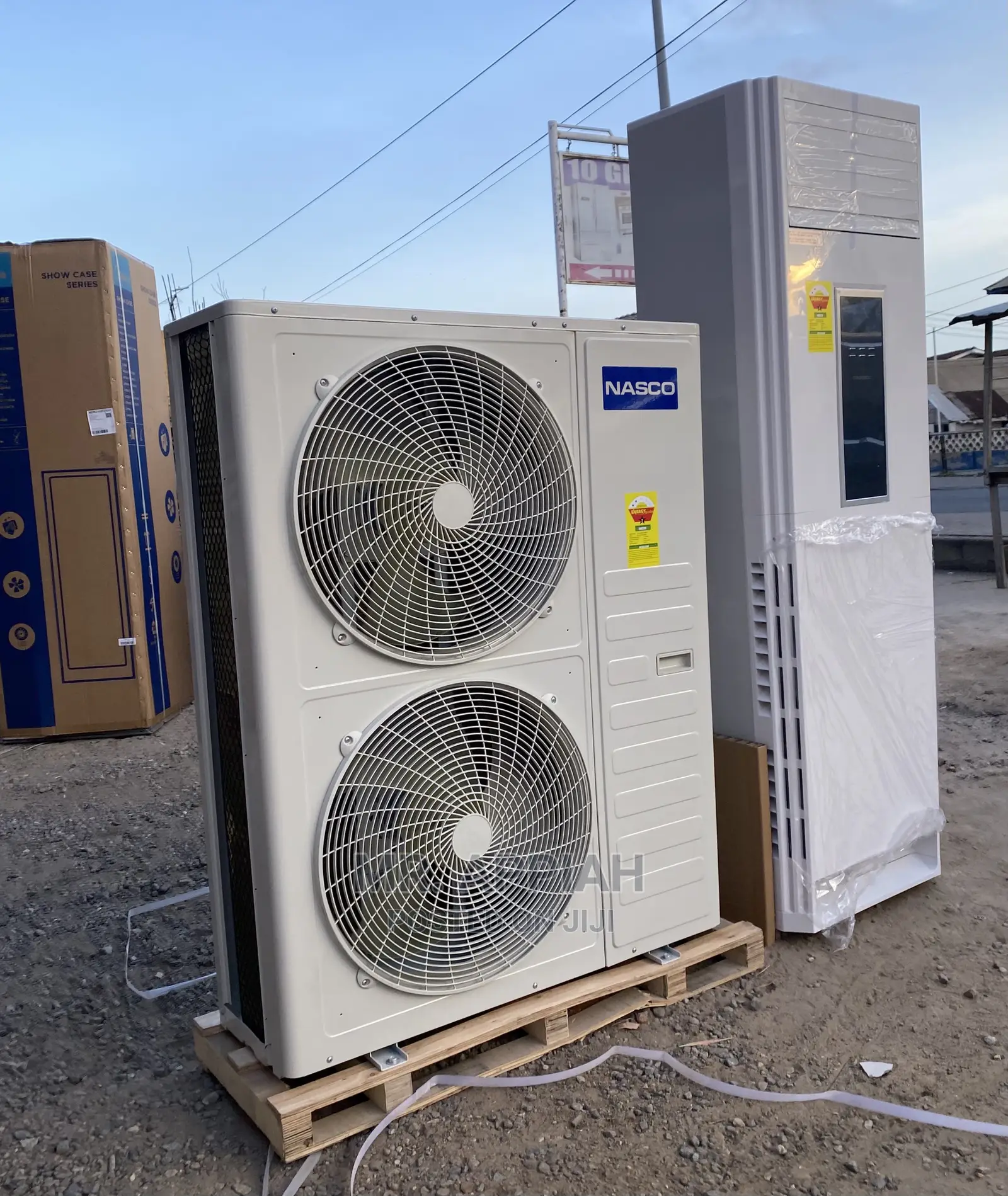 Nasco 5.0hp Floor ☑☑Standing Ac Cools Faster,Feather Wider.